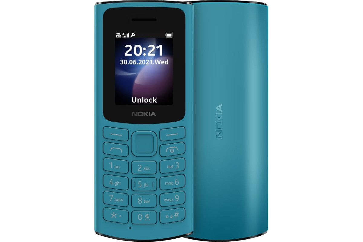 ⭐Кнопочный телефон Nokia 4G 105 DS цена в Бишкеке - LOGIN.KG